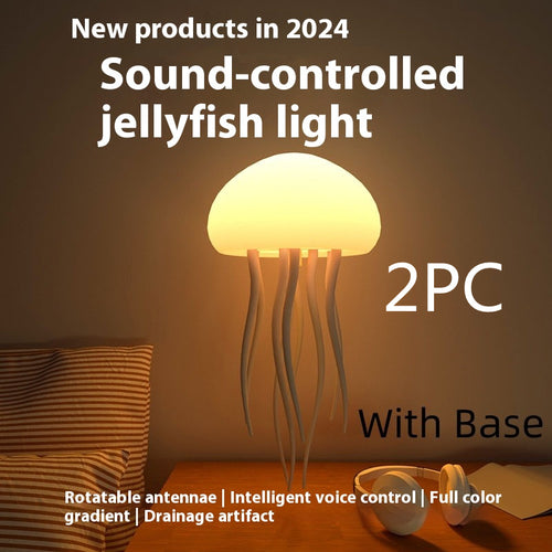 AquaGlow™ Jellyfish Lamp