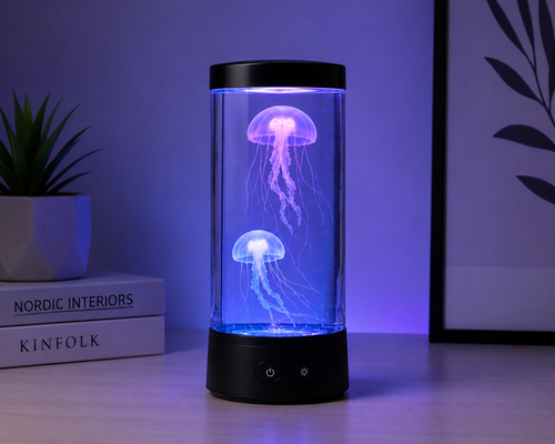 AquaGlow™ Jellyfish Lamp